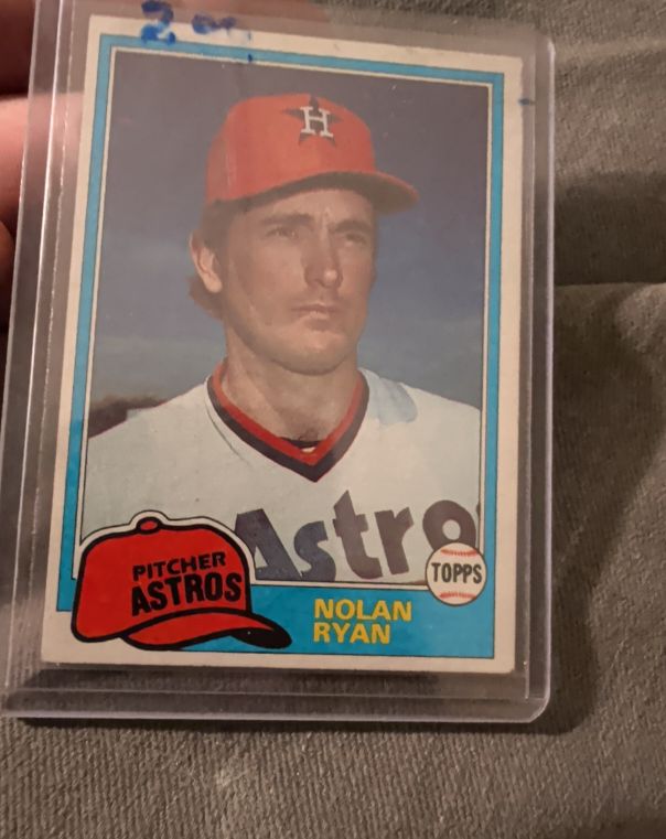 1981 Topps #240 Nolan Ryan — front