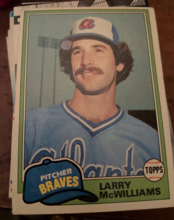 1981 Topps #44 Larry McWilliams — front