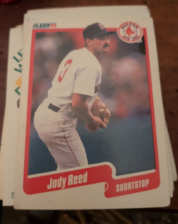 1990 Fleer #284 Jody Reed — front