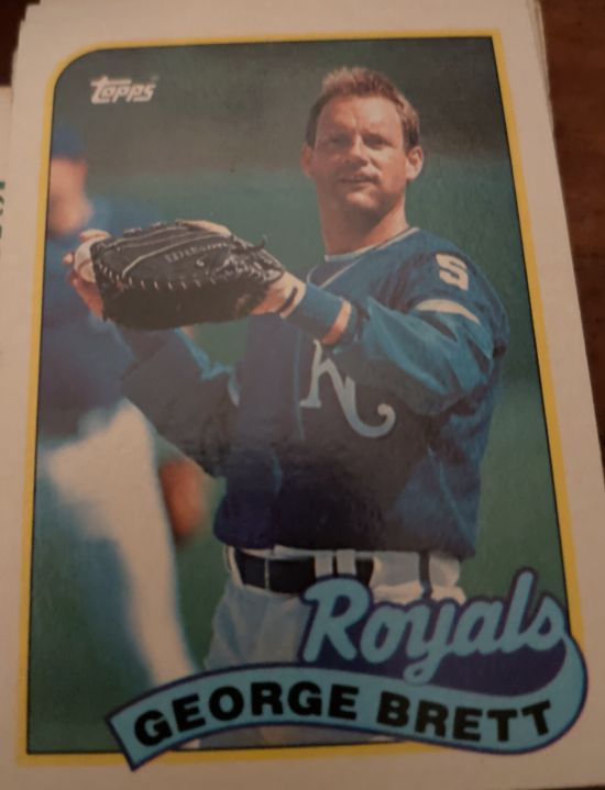 1989 Topps #200 George Brett — front