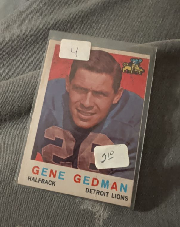 1959 Topps #35 Gene Gedman — front