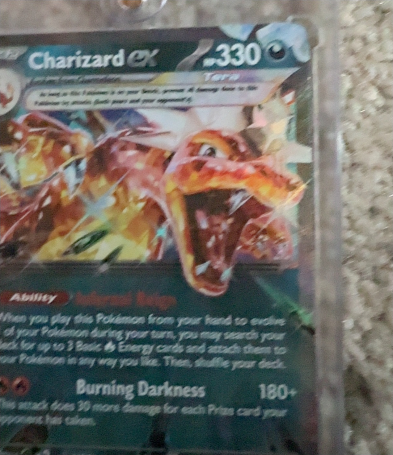 Pokemon Paldean Fates #54 Charizard ex — front