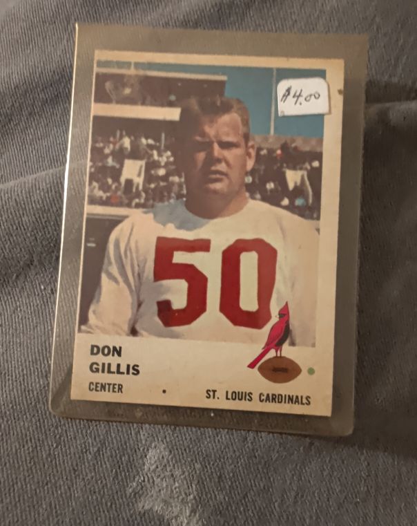 1960 Topps #108 Don Gillis — front