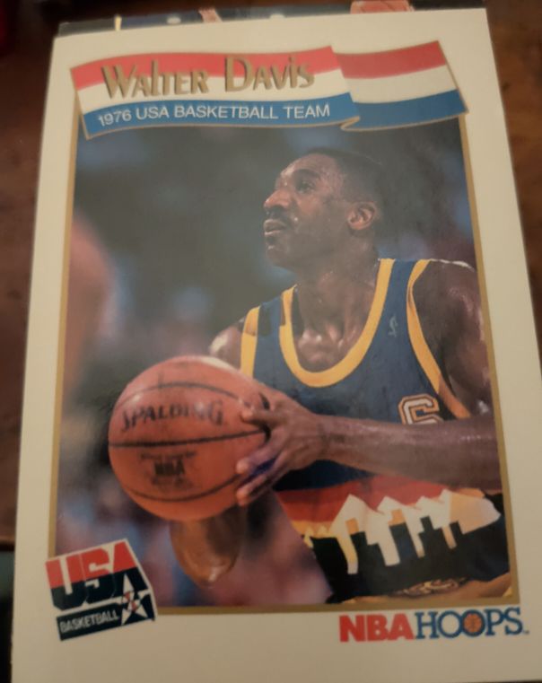 1991 Hoops #557 Walter Davis — front