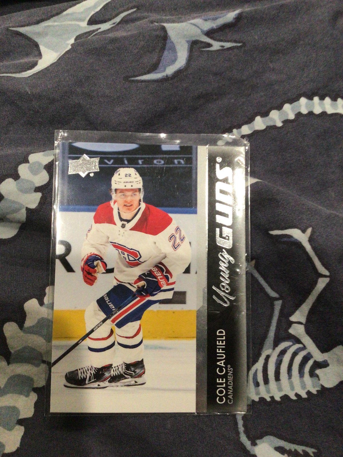 2021 Upper Deck #201 Cole Caufield — front