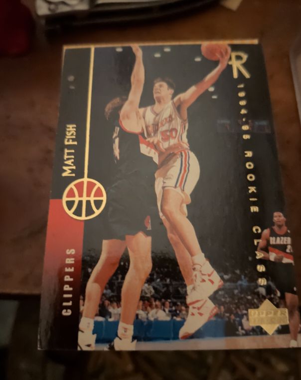 1994 Upper Deck #258 Matt Fish — front
