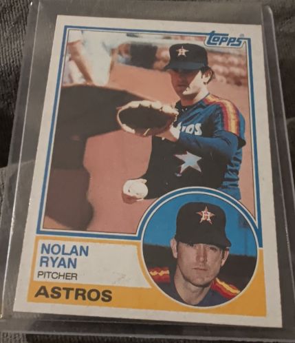 1983 Topps #360 Nolan Ryan — front