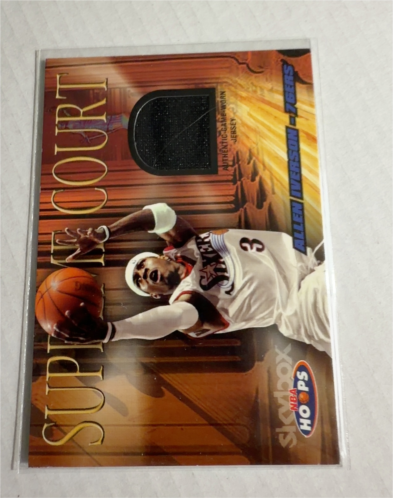 2005 Hoops #100 Allen Iverson — front