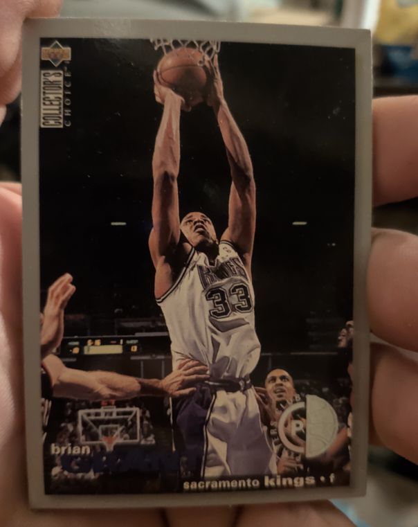 1995 Collector's Choice #133 Brian Grant — front