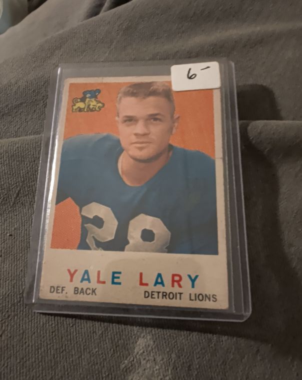 1959 Topps #131 Yale Lary — front