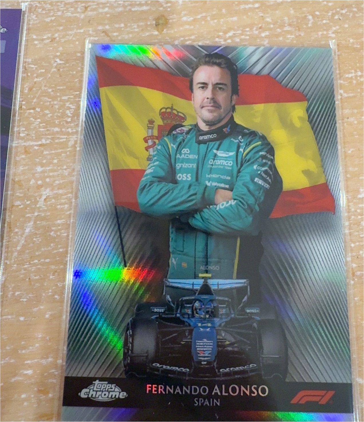 2026 Topps Chrome F1 Home Straight #HS-13 Fernando Alonso — front