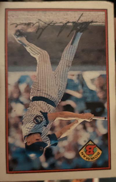 1989 Bowman #291 Mark Grace — front
