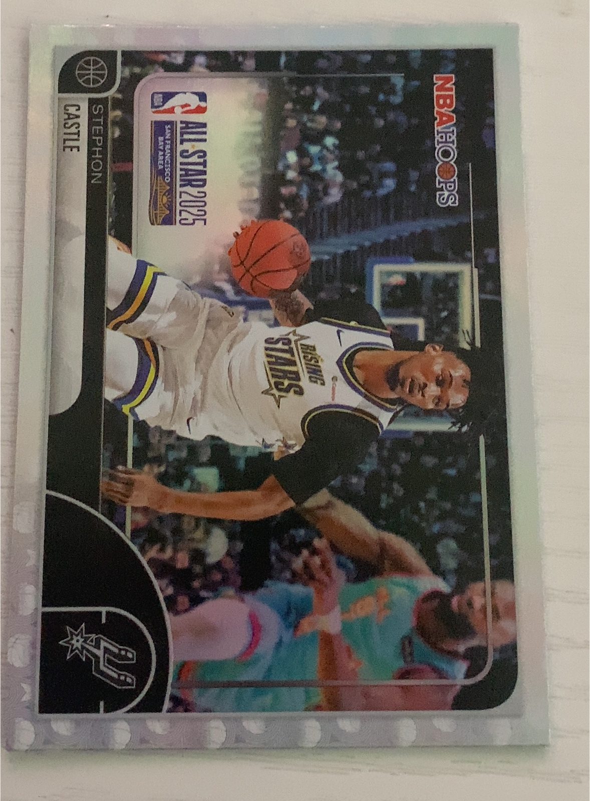 2025 Topps NBA Hoops #294 Stephon Castle — front