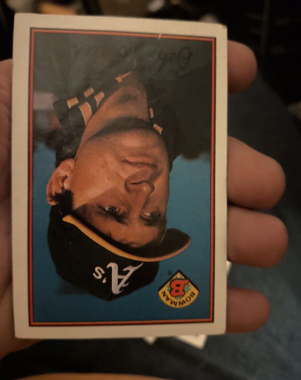 1989 Bowman #202 Dave Parker — front