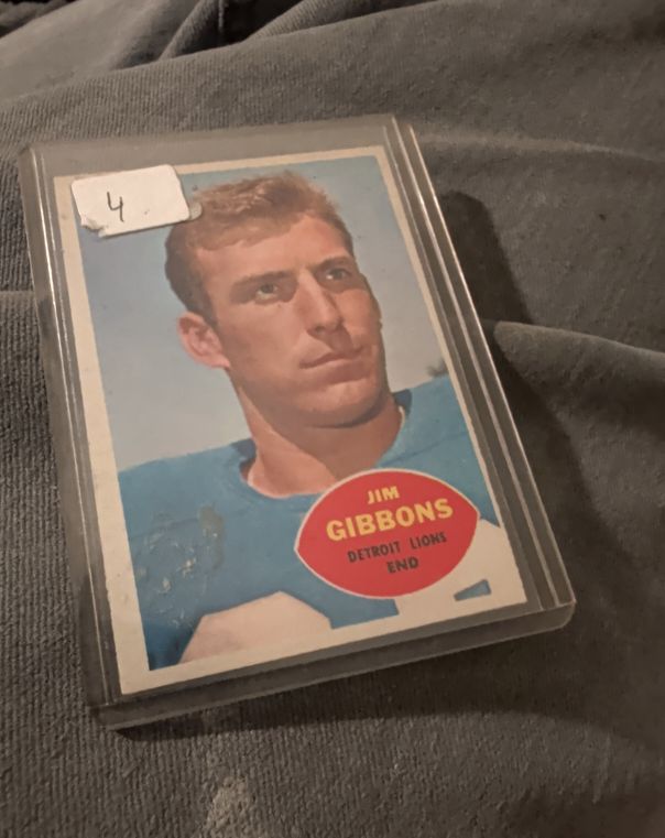 1960 Topps #44 Jim Gibbons — front