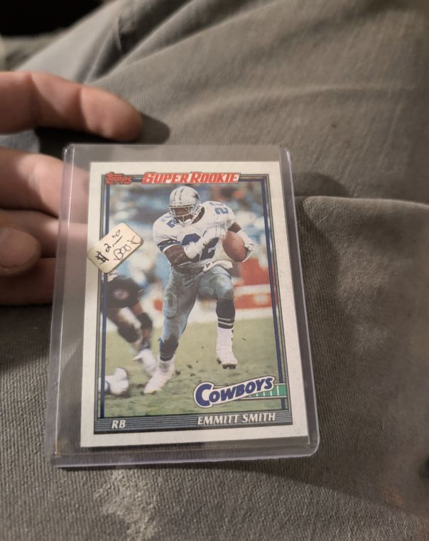 1991 Topps #360 Emmitt Smith — front