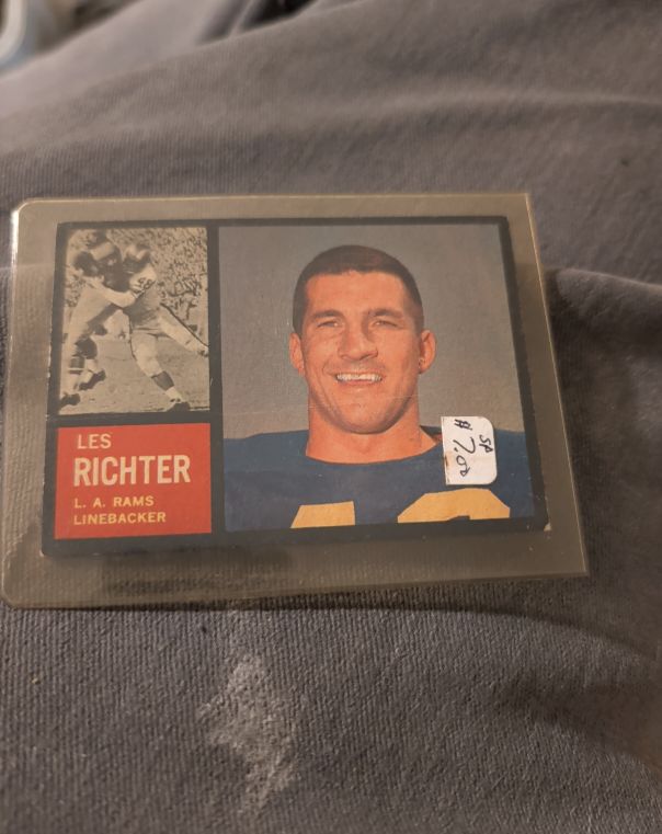 1962 Topps #86 Les Richter — front