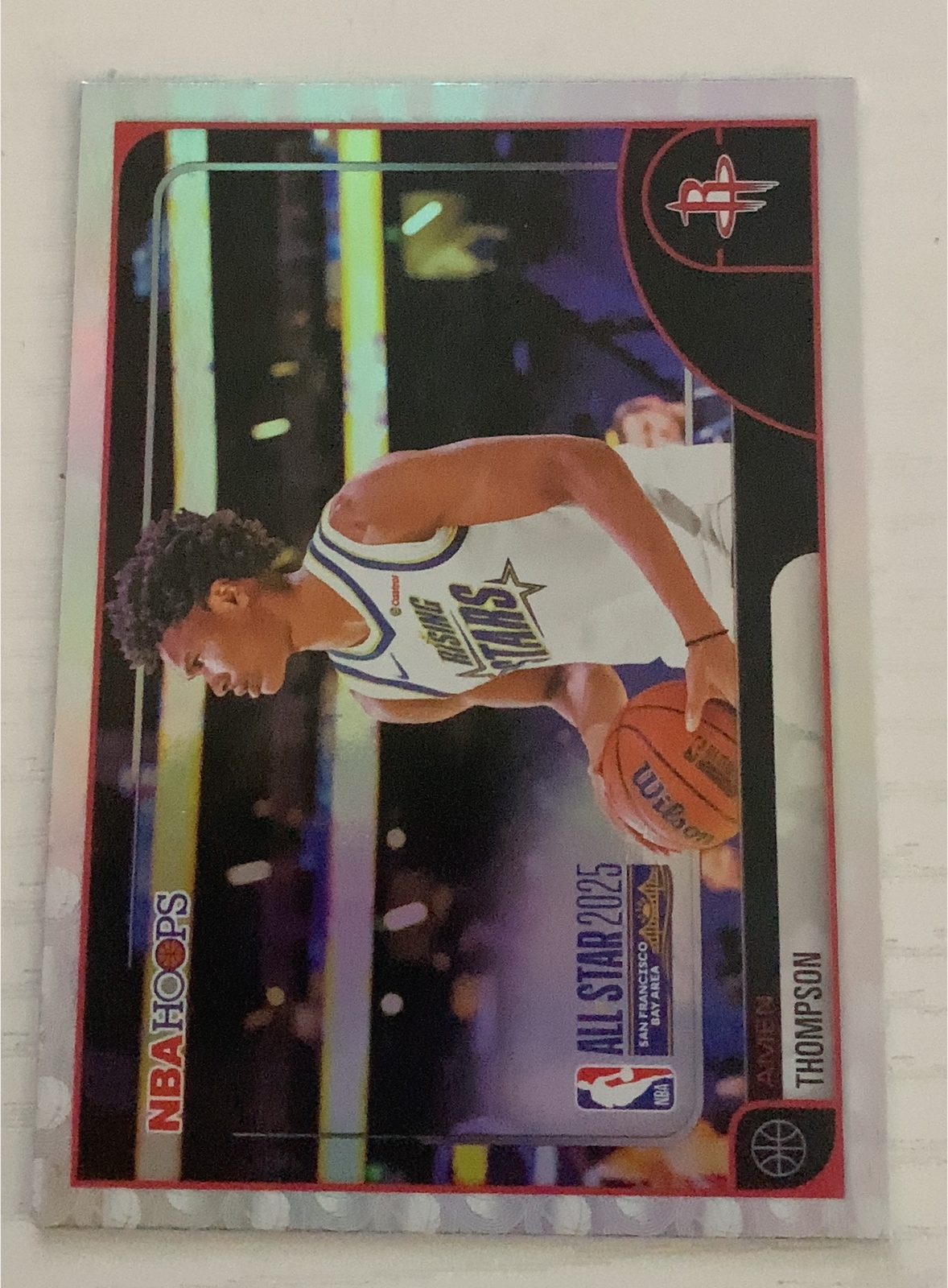 2025 Topps NBA Hoops #300 Amen Thompson — front