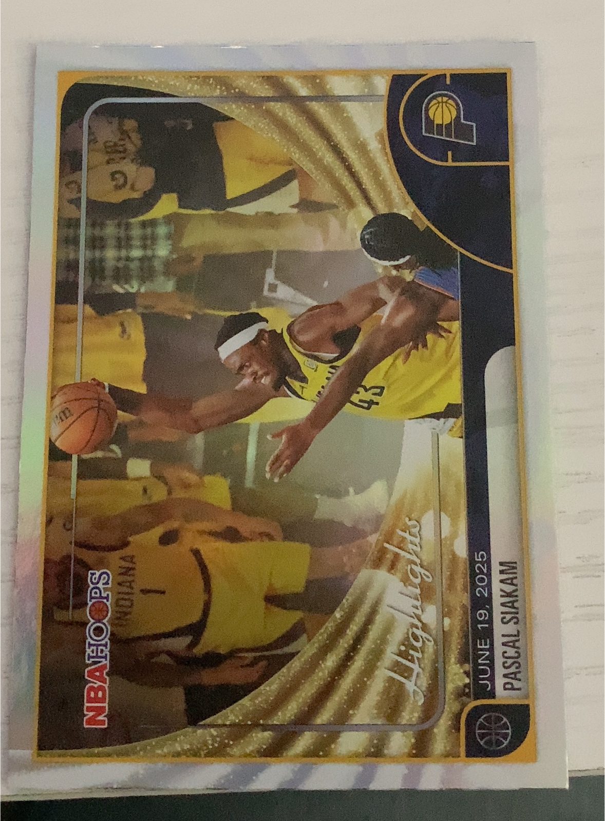2025 Topps NBA Hoops #265 Pascal Siakam — front