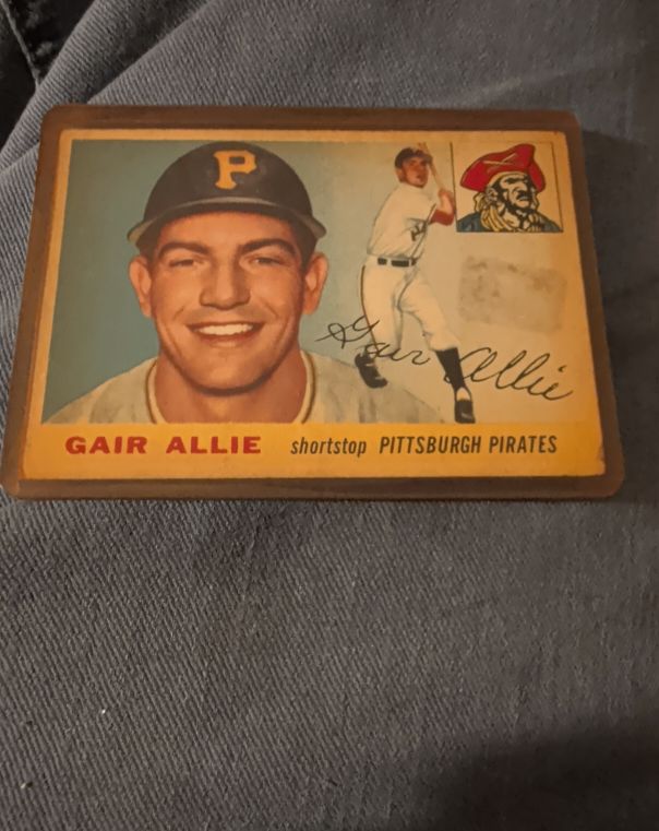 1955 Topps #59 Gair Allie — front