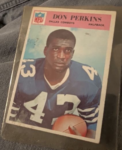 1964 Philadelphia #53 Don Perkins — front