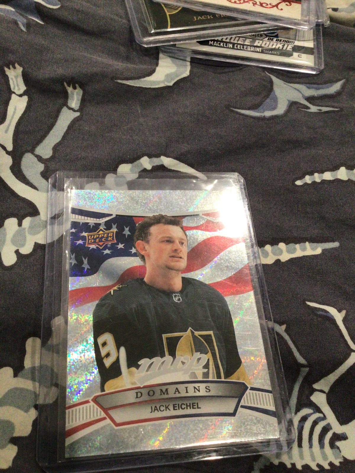 2022 Upper Deck MVP Domains #NA-22 Jack Eichel — front