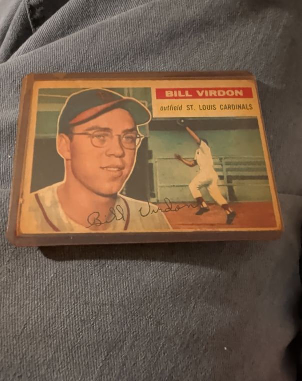 1956 Topps #170 Bill Virdon — front