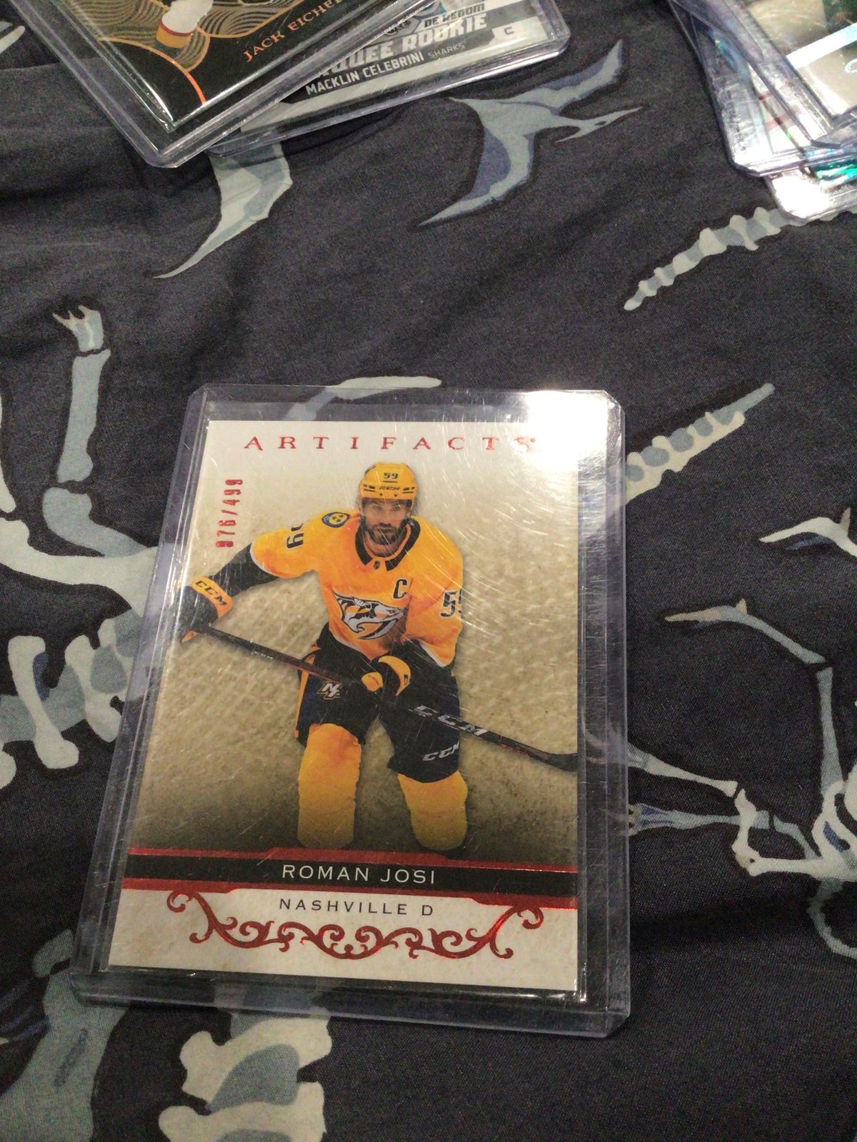 2021 Upper Deck Artifacts #87 Roman Josi — front