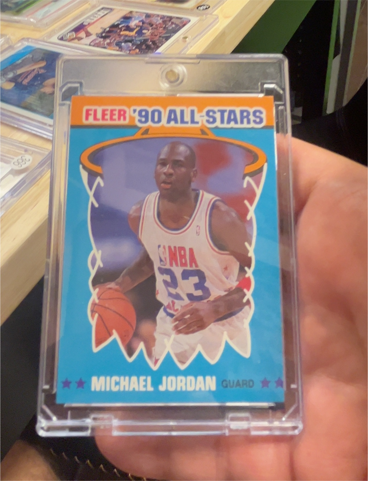 1990 Fleer All-Star #5 Michael Jordan — front