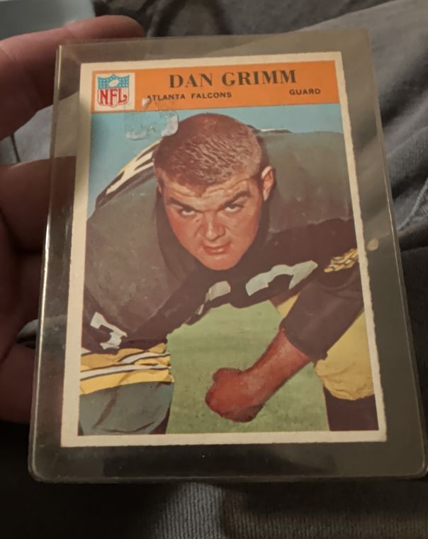 1966 Philadelphia #5 Dan Grimm — front