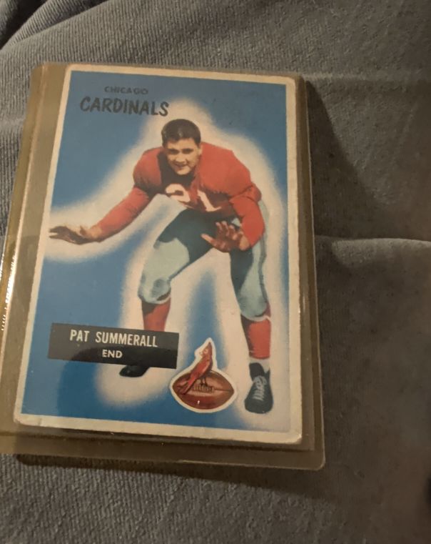 1955 Bowman #52 Pat Summerall — front