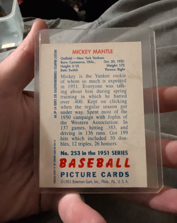 2024 Topps Archives #119 Mickey Mantle — front