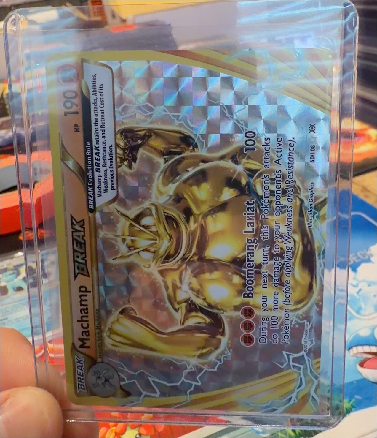 Pokemon Evolutions #60 Machamp BREAK — front