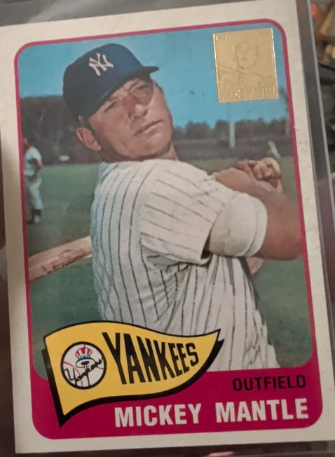 2021 Topps x Mickey Mantle #34 Mickey Mantle — front