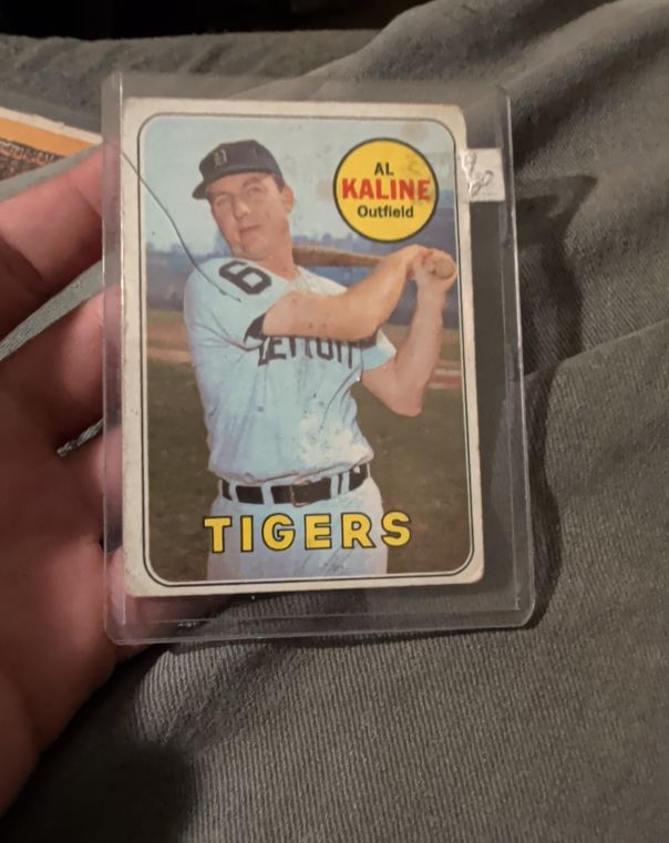 1969 Topps #410 Al Kaline — front