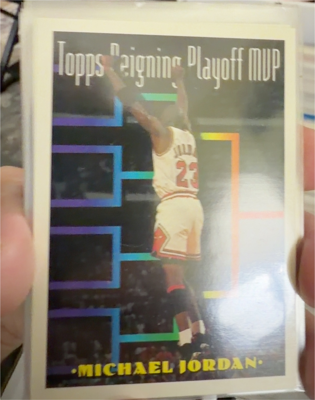 1993 Topps #199 Michael Jordan — front