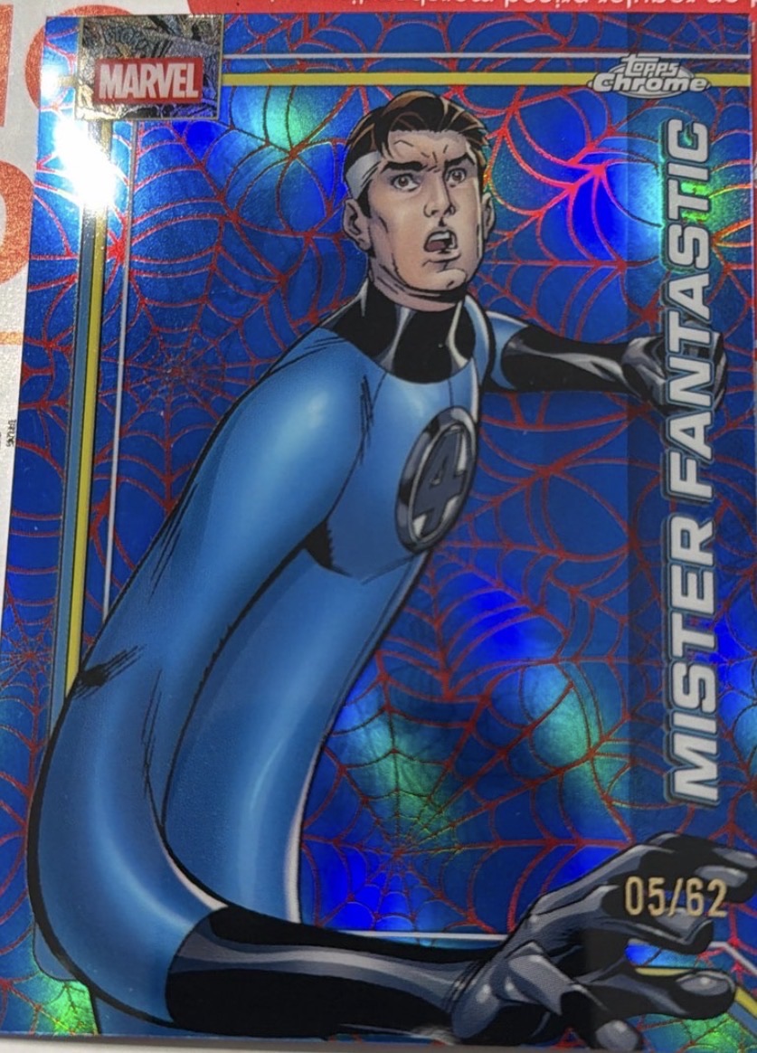 2026 Marvel Topps Chrome #79 Mister Fantastic — front