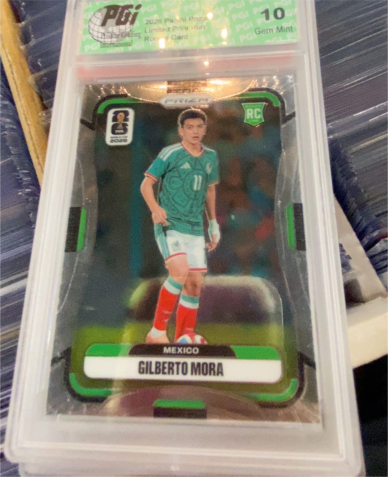 2026 Panini Prizm FIFA #290 Gilberto Mora — front