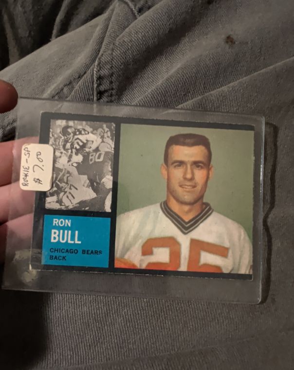 1962 Topps #24 Ron Bull — front