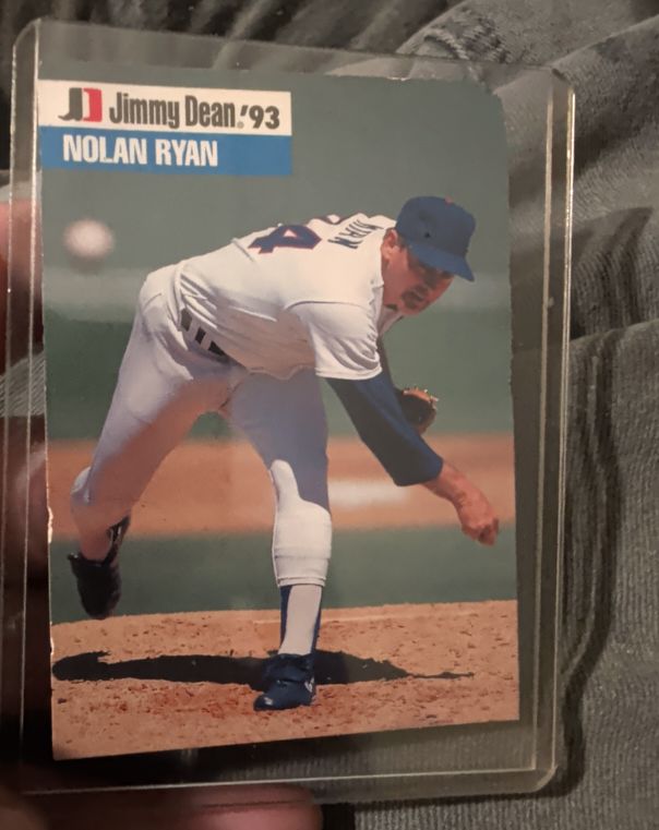 1993 Jimmy Dean #16 Nolan Ryan — front