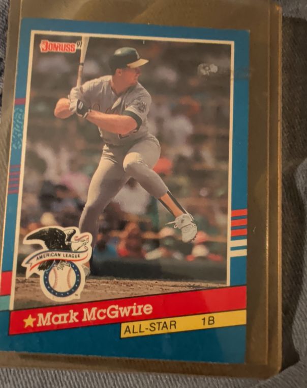 1991 Donruss #56 Mark McGwire — front