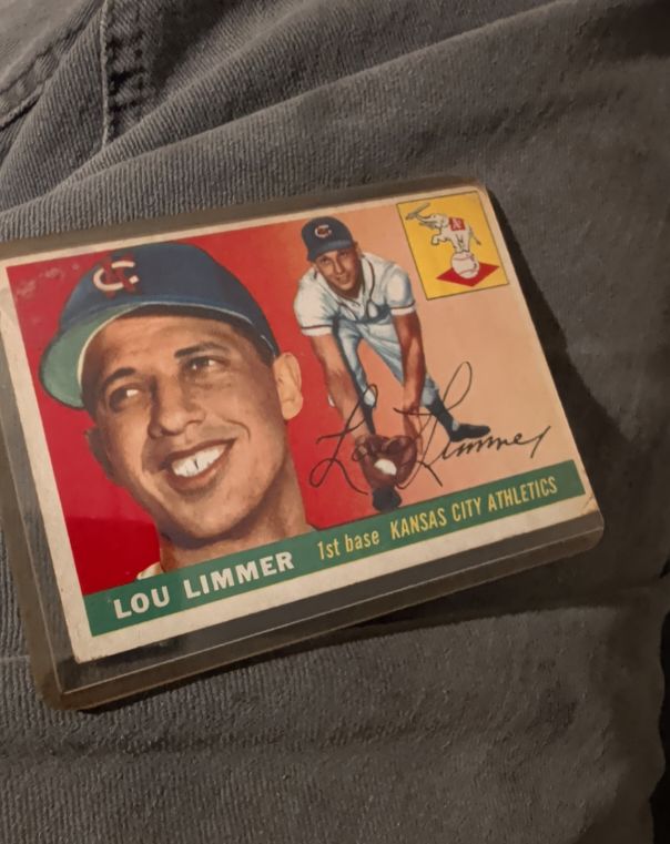 1955 Topps #54 Lou Limmer — front