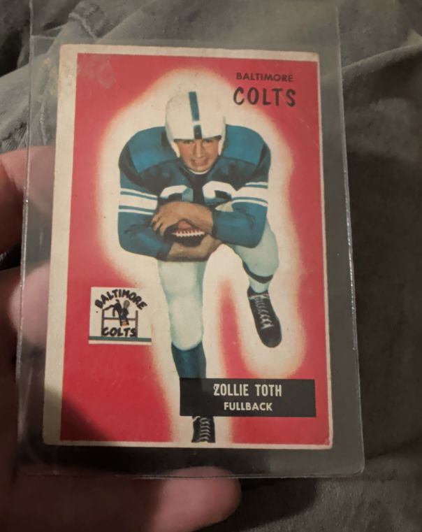 1955 Bowman #147 Zollie Toth — front