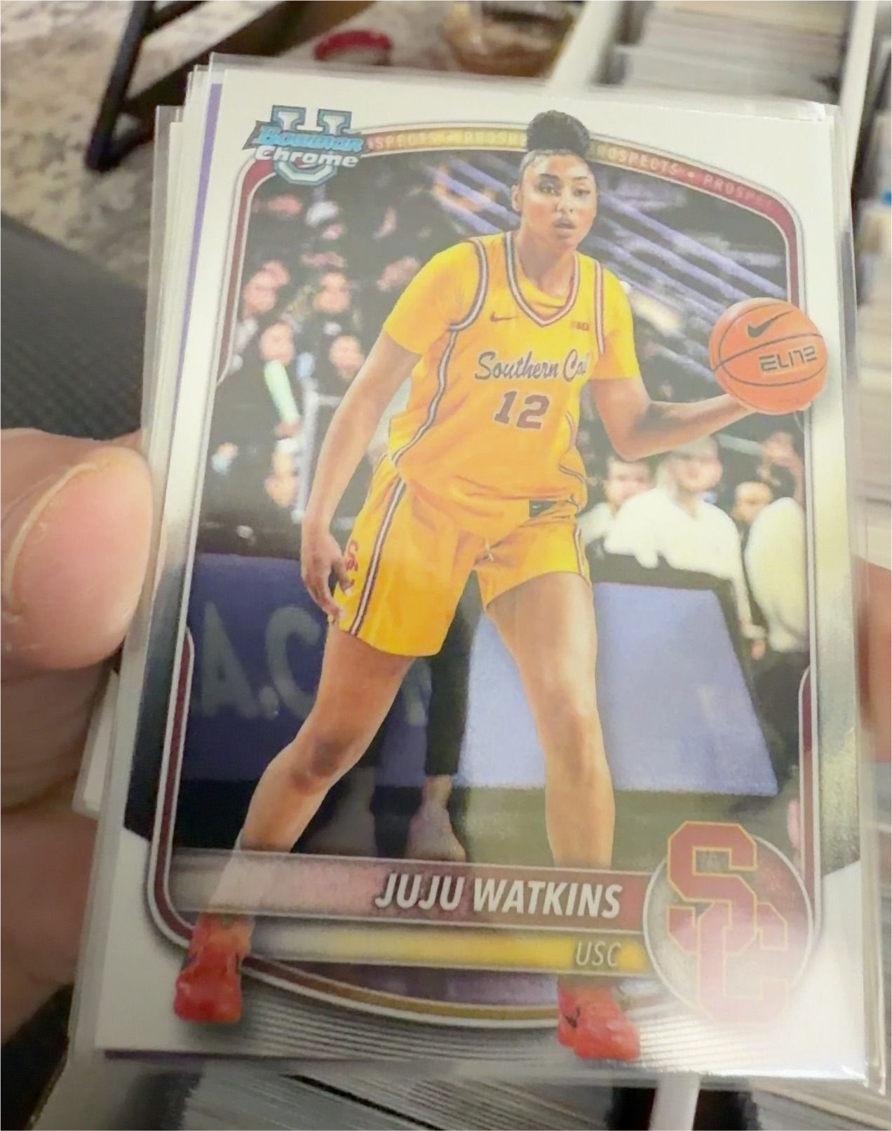 2024 Bowman Chrome University #37 Juju Watkins — front
