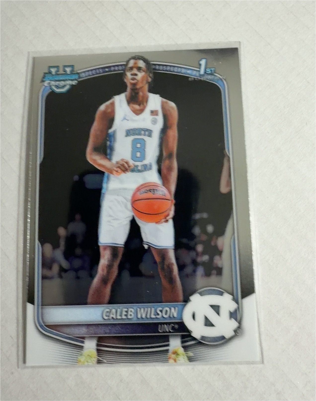 2025 Bowman Chrome Prospects #BCP-83 Caleb Wilson — front