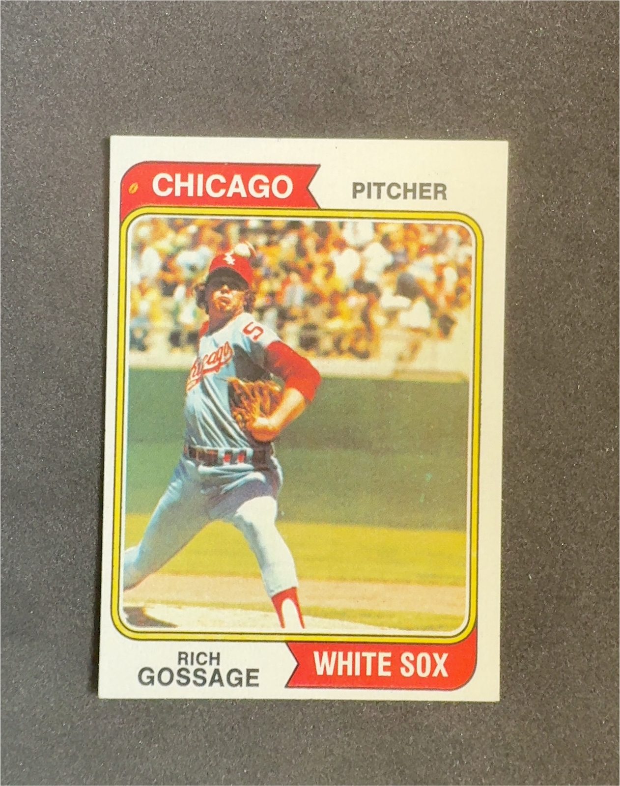 1974 Topps #542 Rich Gossage — front