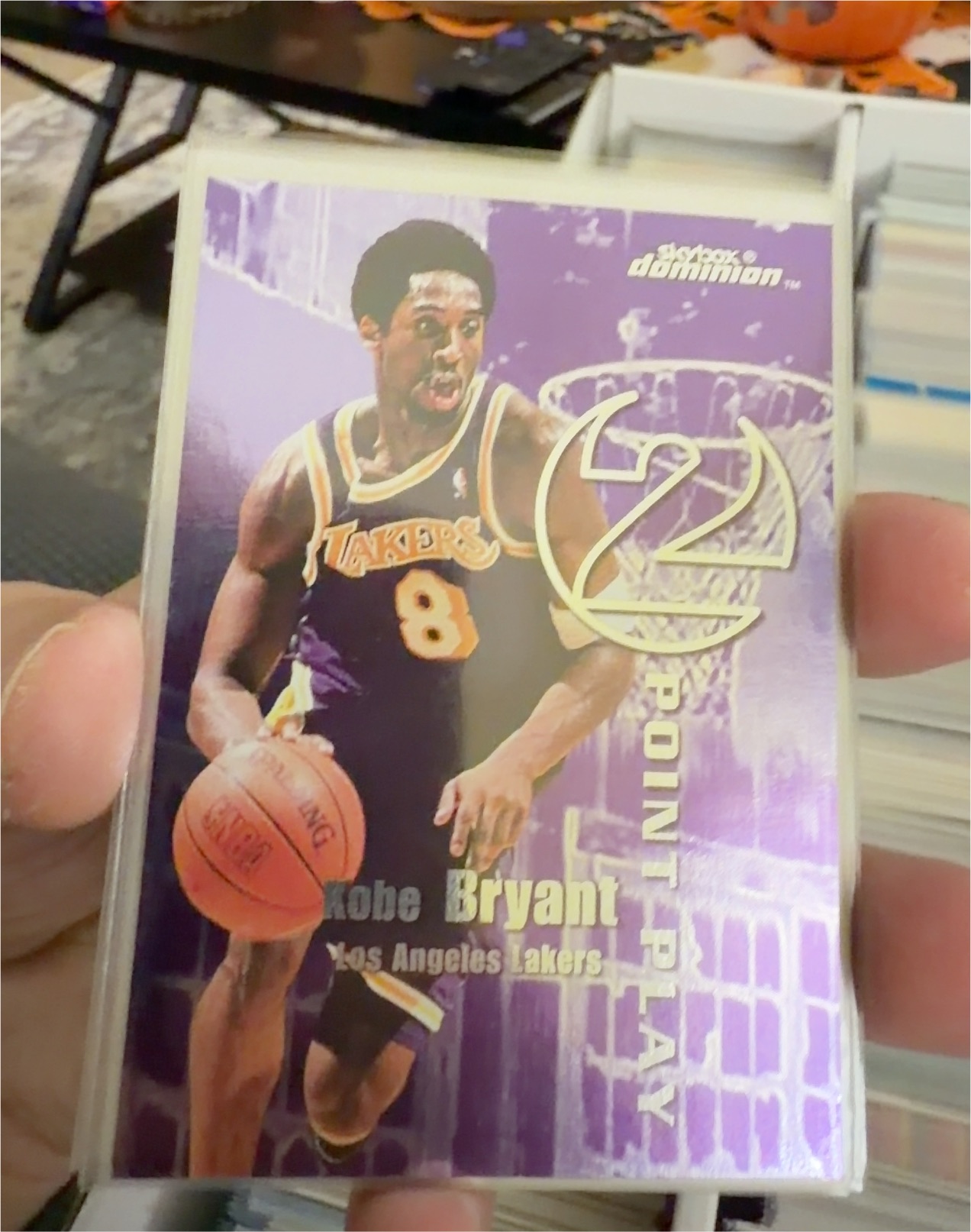 1999 SkyBox Dominion 2 Point Play #4 Kobe Bryant / Vince Carter — front