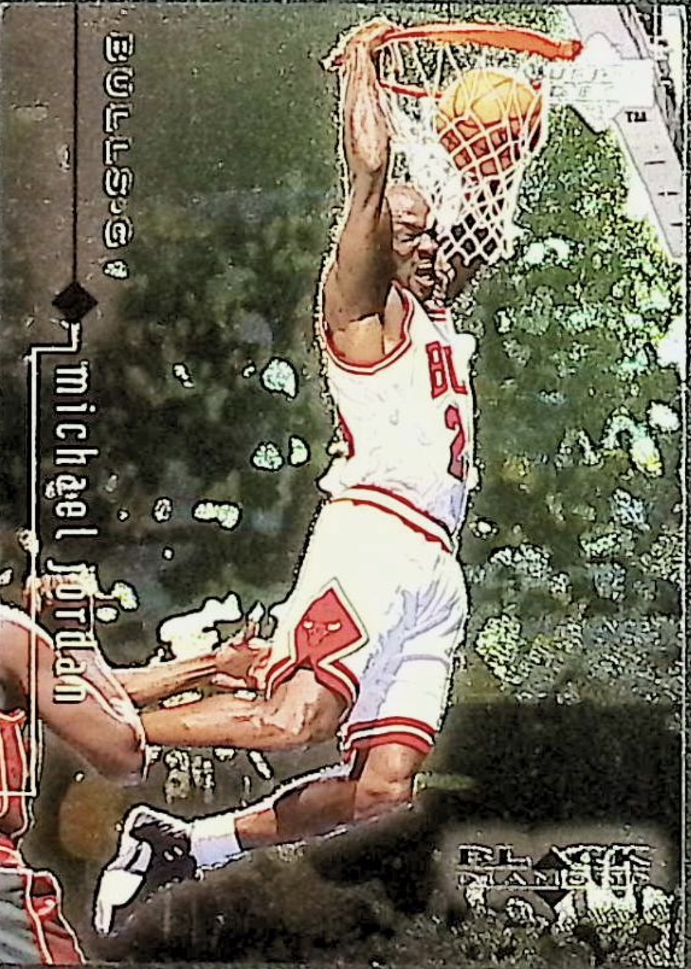 1998 Upper Deck Black Diamond #6 Michael Jordan — front