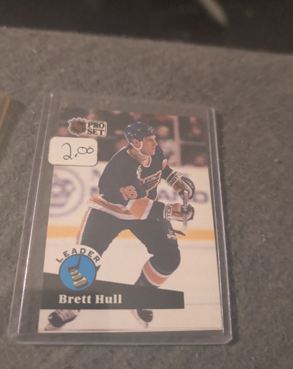 1991 Pro Set #CC6 Brett Hull — front