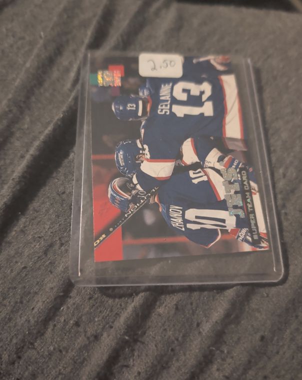 1994-95 Topps Stadium Club Super Team #26 Valeri Zhamnov — front